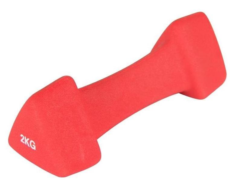 HOT SELLING Colorful Tri-agnle Shape Neoprene Coated Pink Iron Dumbbells Triangle dumbbell for Women