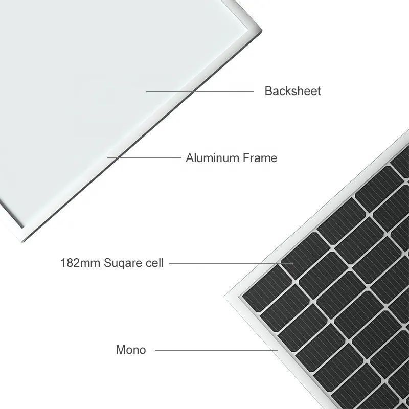 Photovoltaic Panel Sunrise Solar Panel GLD-405BS Mono-facial Monocrystalline Silicon Module 120 Cells 390W 395W 400W 405W