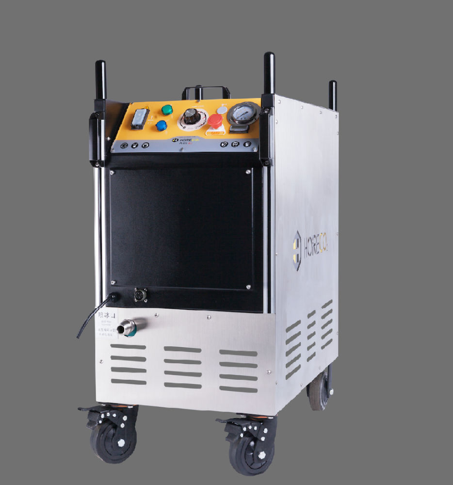 Dry ice blaster blasting cleaning machine equipment