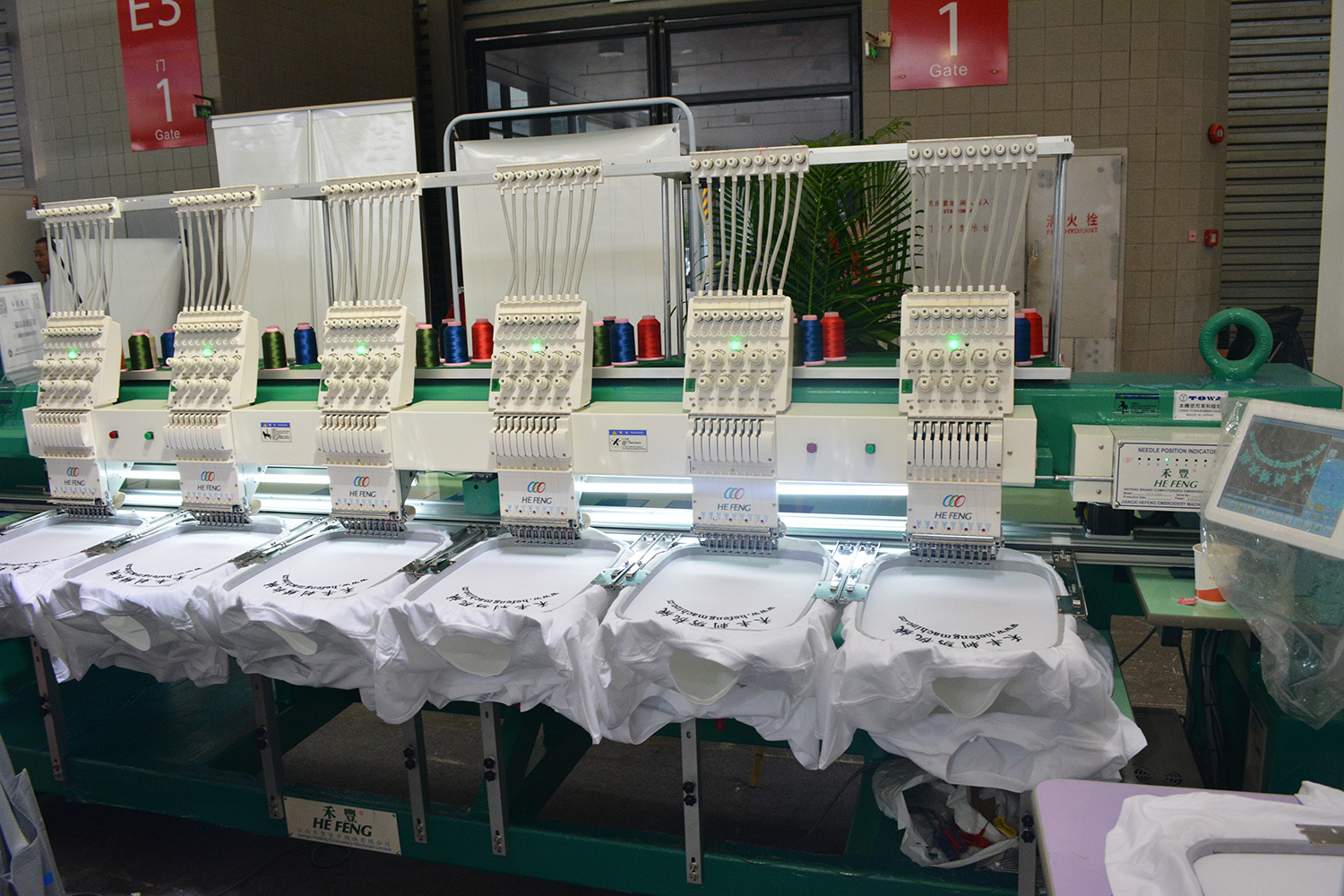 6 heads computerized embroidery machine similar barudan embroidery machine price high speed embroidery machine brand