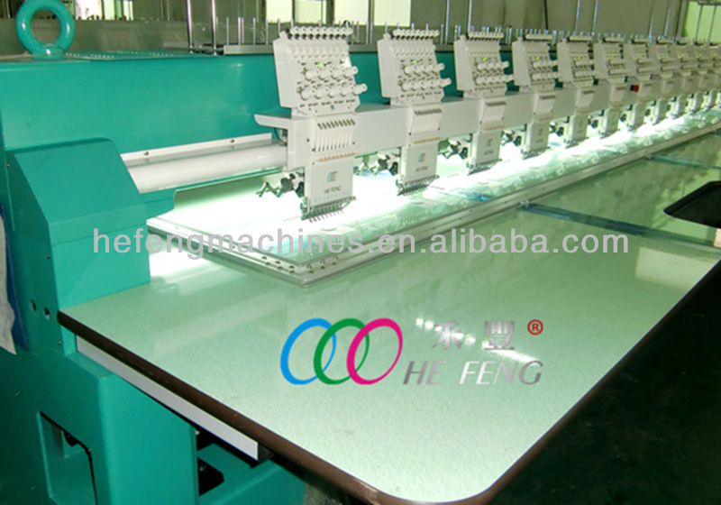 12 heads high speed embroidery machine