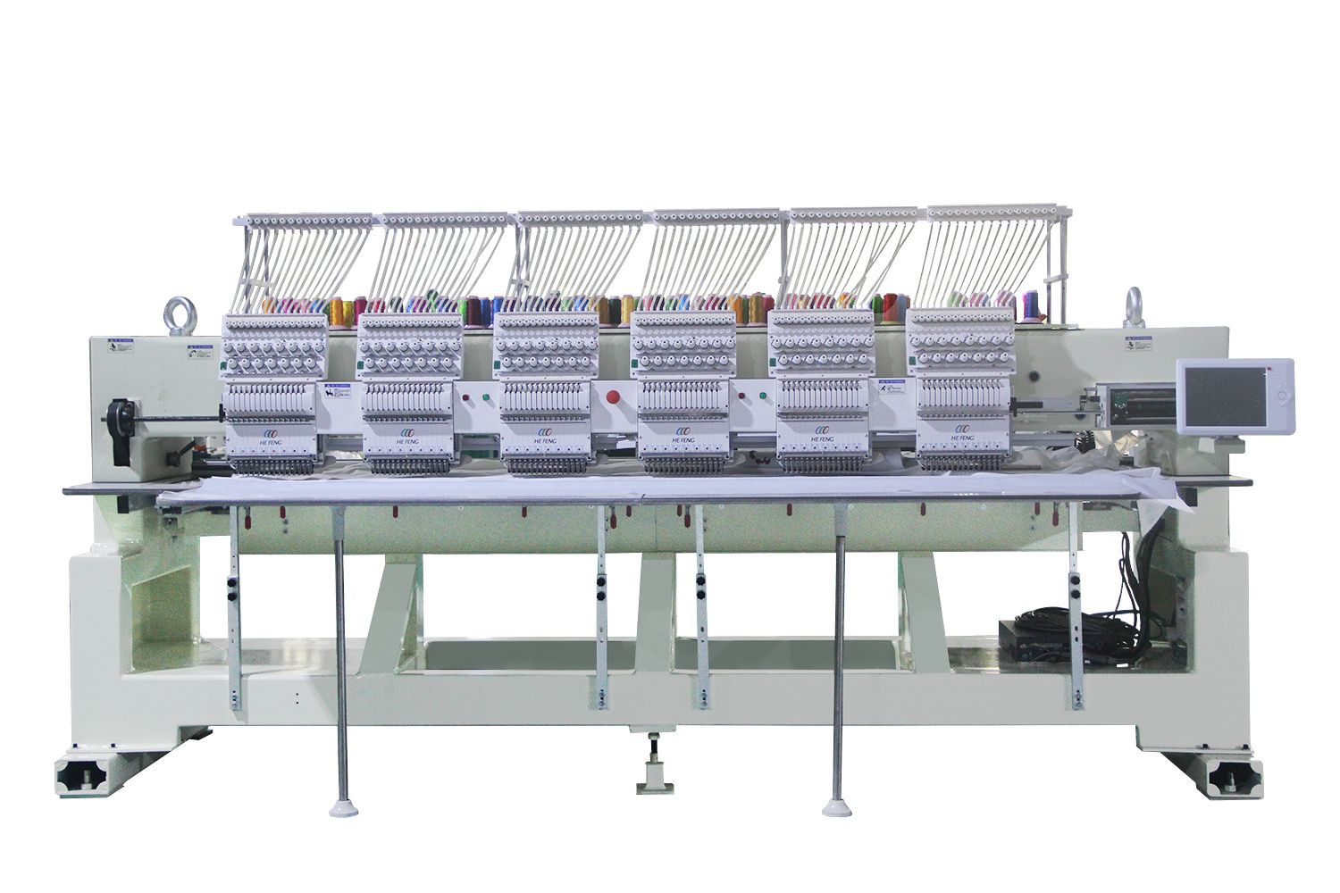 6 heads computerized embroidery machine similar barudan embroidery machine price high speed embroidery machine brand