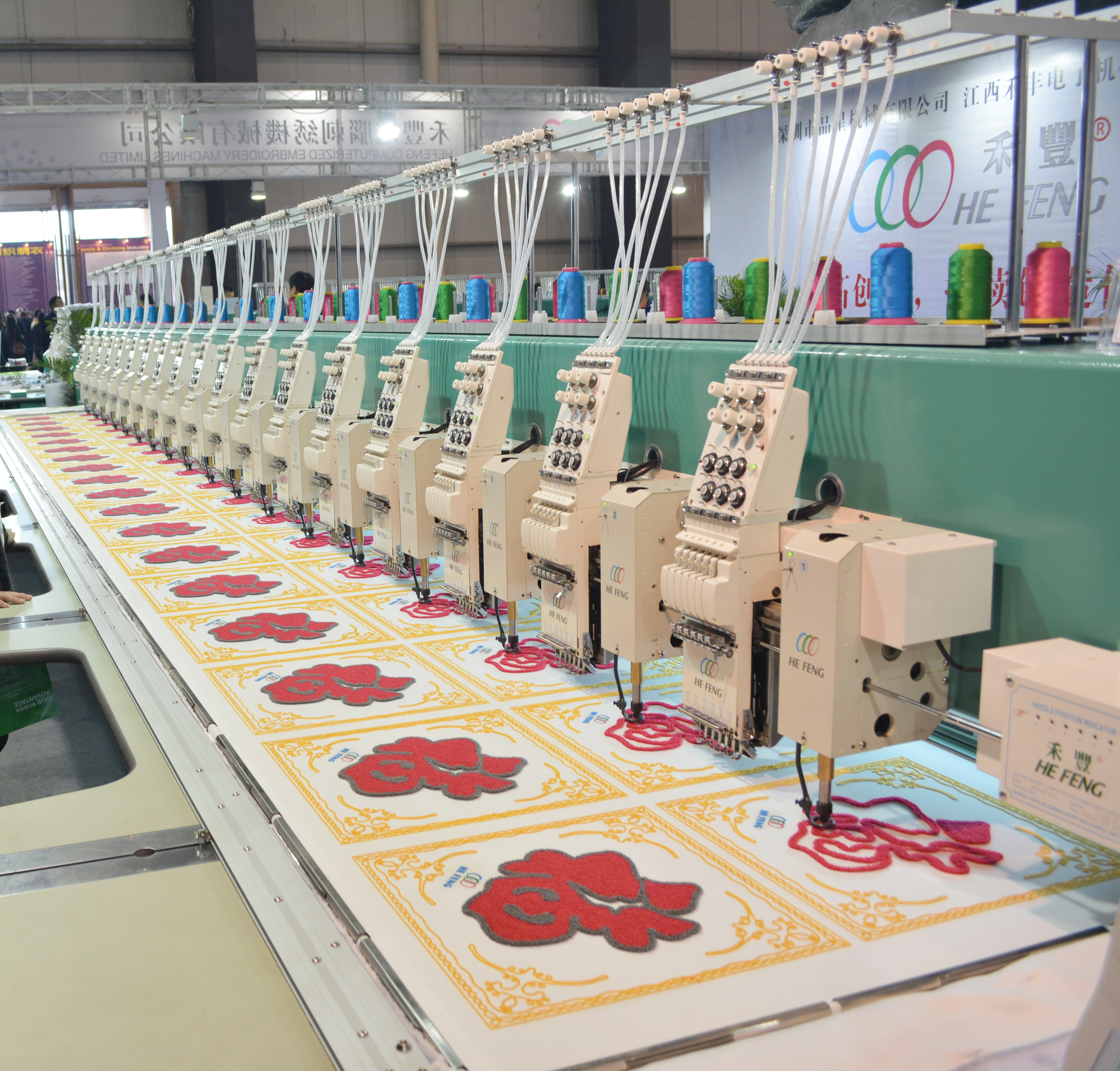 High Speed Towel Chenille Chain Embroidery Machine