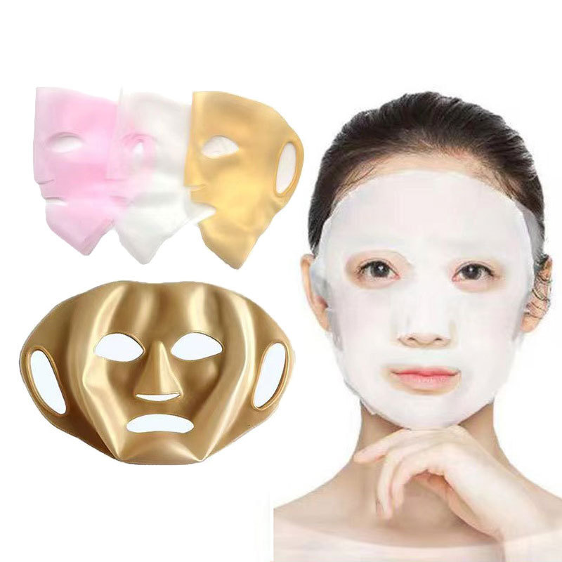 Custom Logo OEM ODM Korean Sheet Beauty Reusable Silicone Face Sheet Mask 3D Silicon Facial Masking For Female