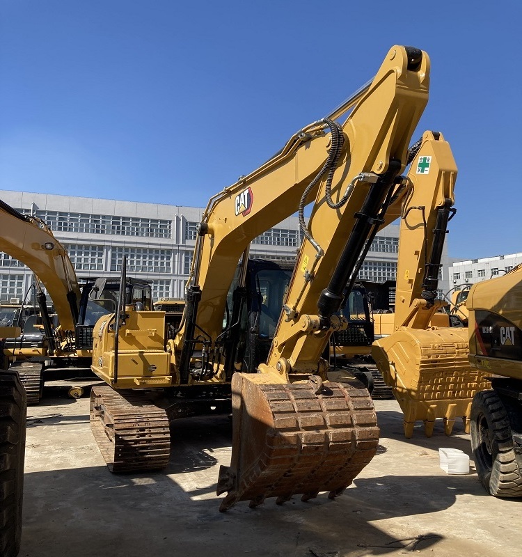 Used excavators CAT 312GC with high efficiency and hydraulic transmission are selling well in Libya