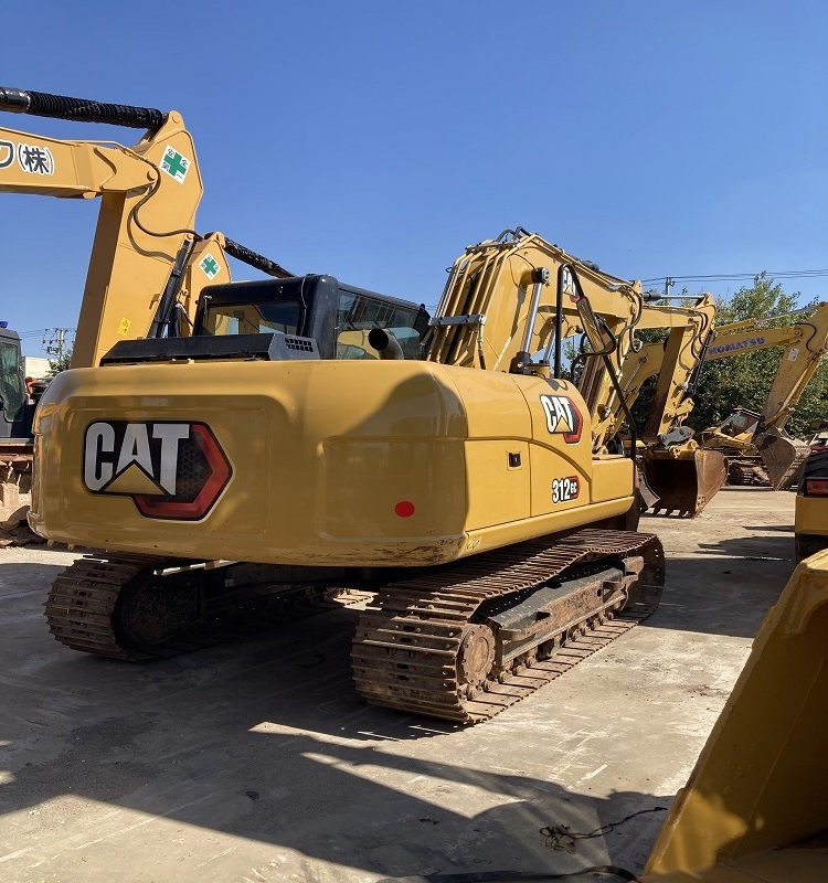 Used excavators CAT 312GC with high efficiency and hydraulic transmission are selling well in Libya