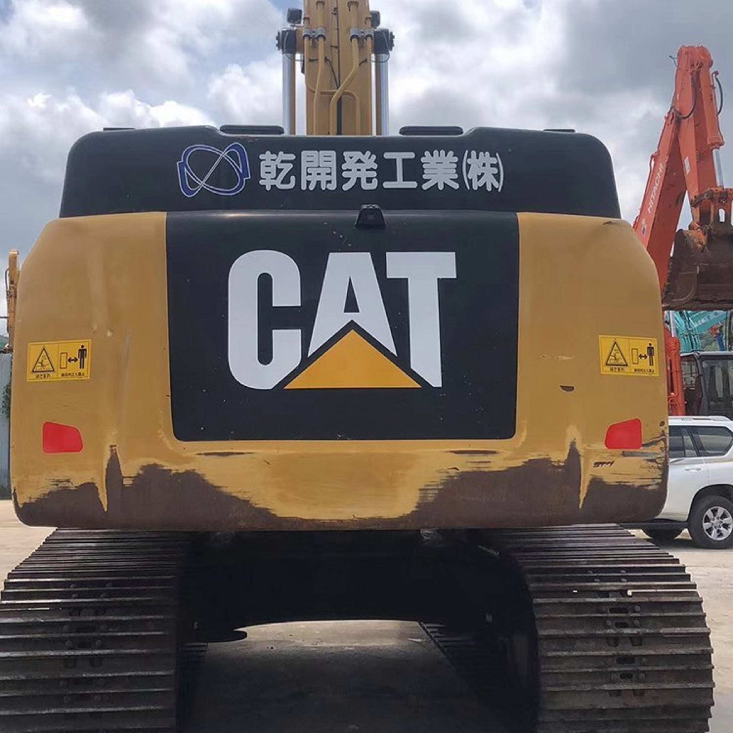 High-power multifunctional and practical engineering machinery used CAT 349 excavators are selling well in Egypt