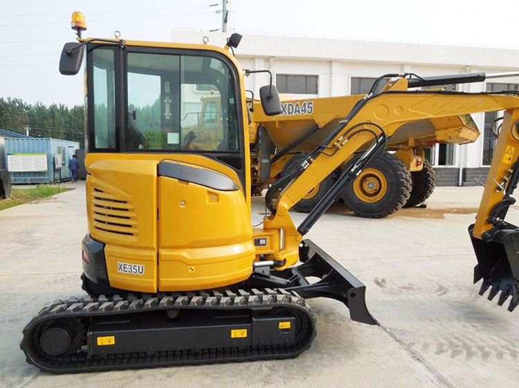 Chinese XE35U  Mini Digging Equipment Hydraulic Small 4 ton Excavator Cheap price for sale