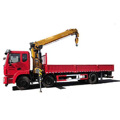 KSQ300-4 12Ton Straight arm Telescopic hydraulic Truck Mounted Crane With Remote Control