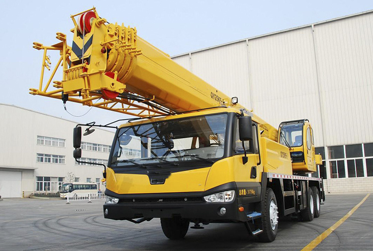 Customized professional 25 ton new truck crane chinese new big truck crane heavy hydraulic chinese mobile truck crane 25 ton