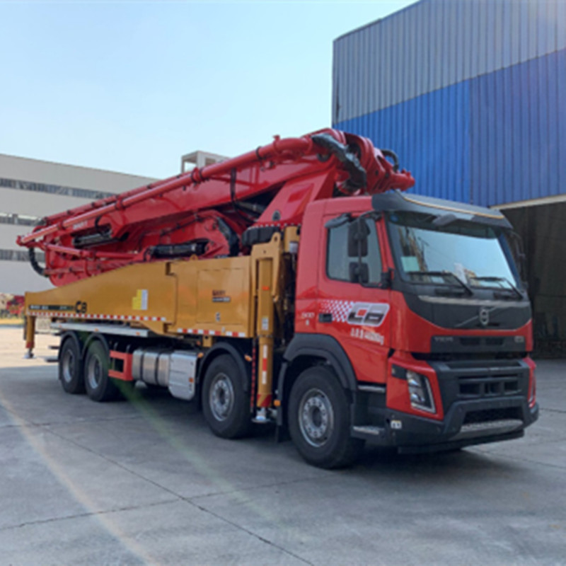 Hot 56m 4-Axle Concrete Pump Truck SYM5446THBF 560C-8A SYM5446THB 560C-8A Mobile Concrete Pump  For Sale