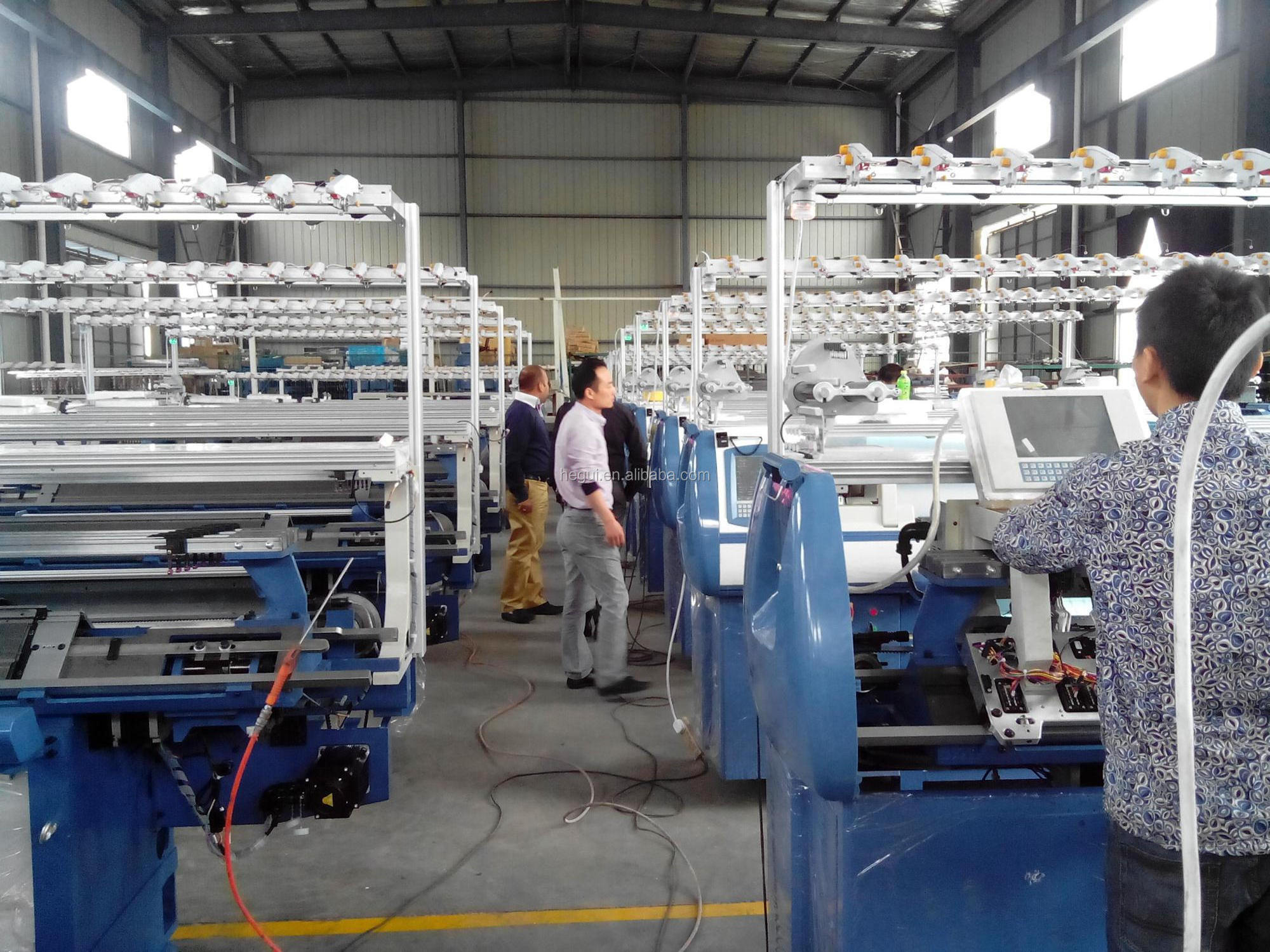 High Performance Best Price Customize hand semi auto Computerized Sweater Making Flat Knitting Machine