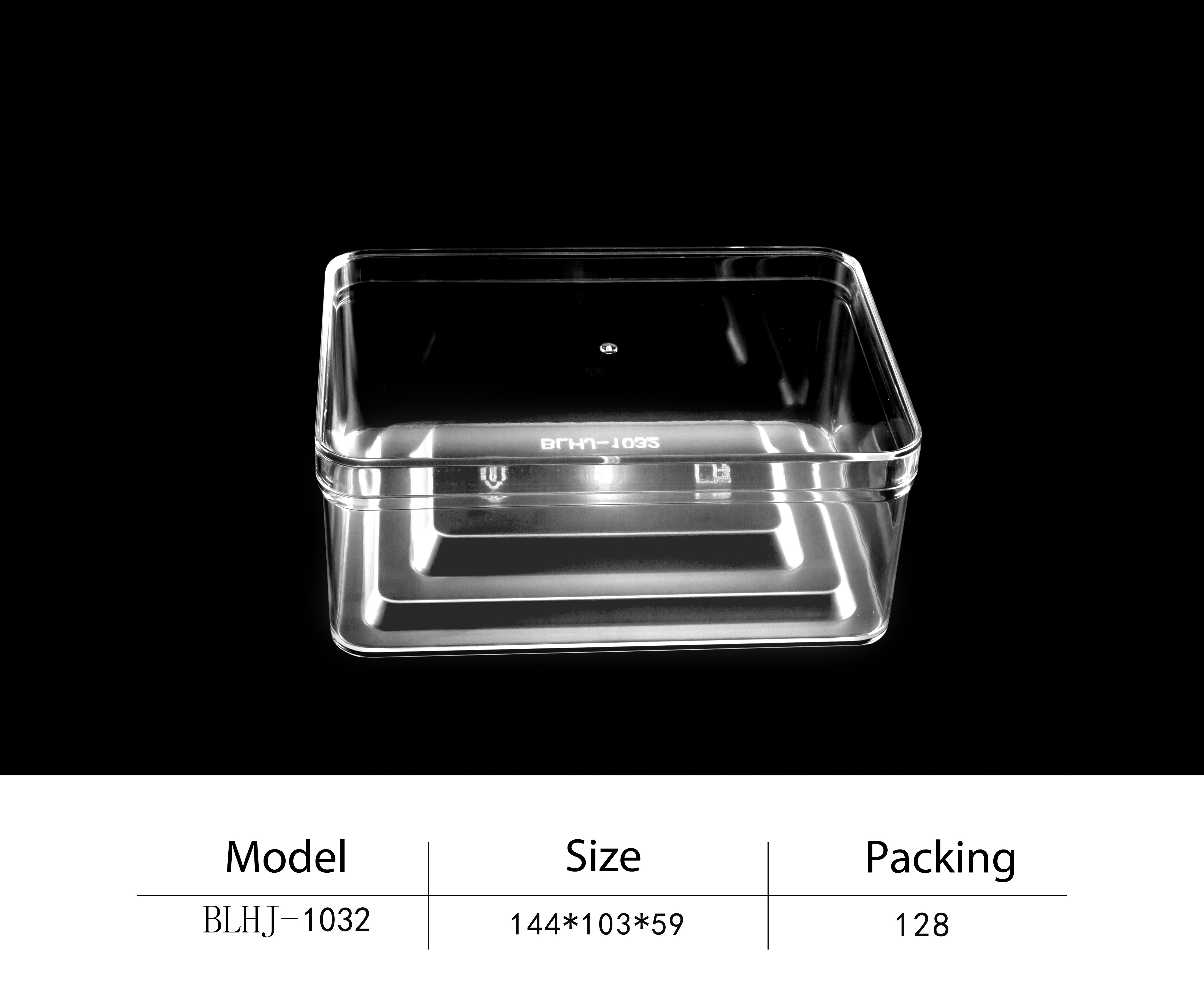 Plastic Boxes Acrylic Transparent Biscuit Durable Using Clear Rectangle Pastry Plastic Tiramisu Dessert Cake Box