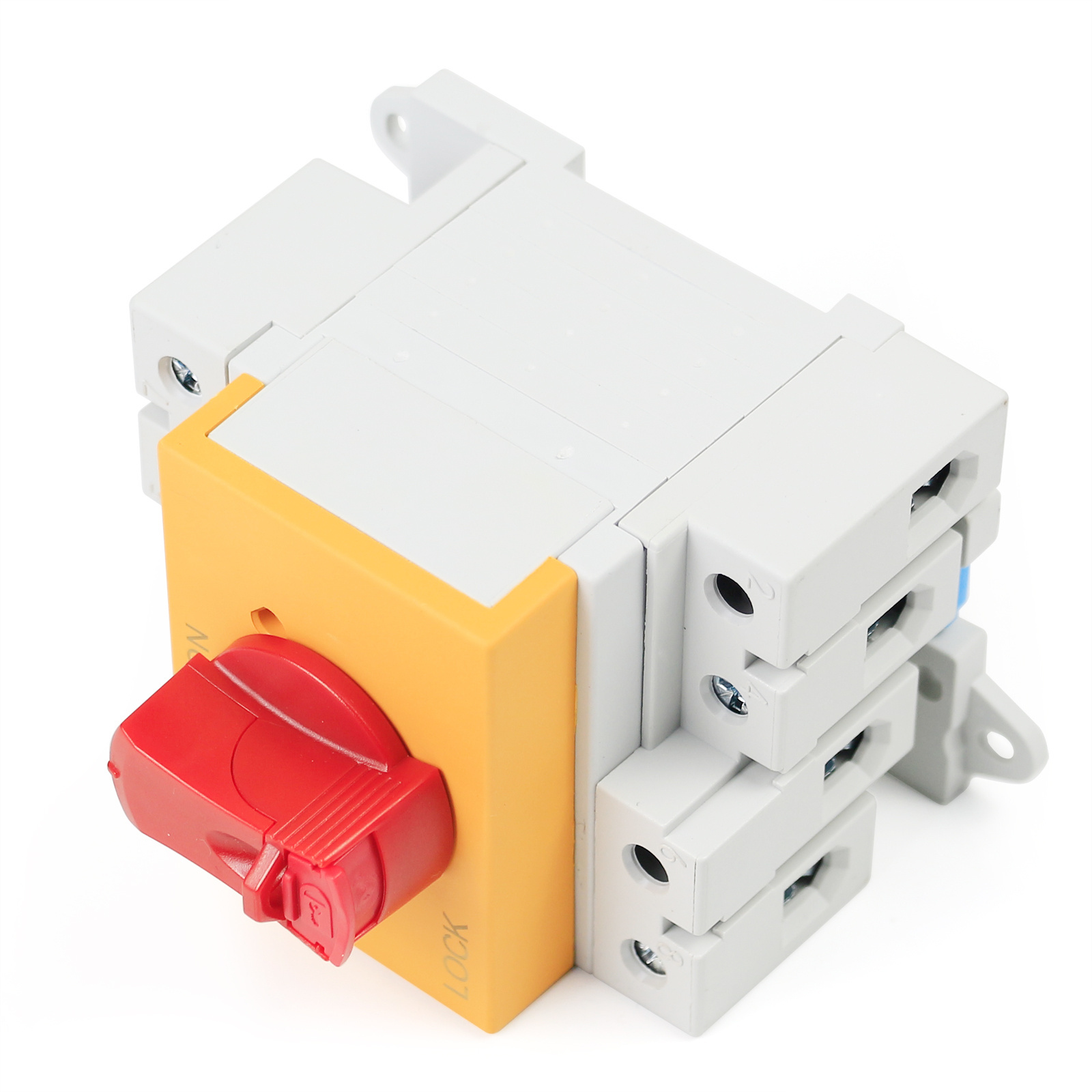 PowMr 1500V 32A 8KV PV Isolator Switch Solar DC disconnector switch with Din rail mounting