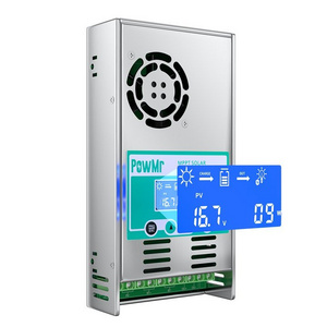 PowMr 12v 24v 36v 48v MPPT 60A Solar Charge Controller Max PV 160V  mppt Solar charge Controller