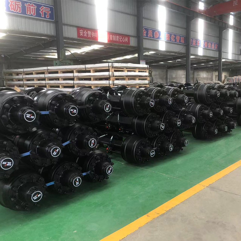 Hot Sale Semi Trailer Parts 13t/14t/16t American Type Trailer Axle For Sale