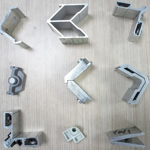 Window Profile Accessories Aluminum Zinc Alloy Window and Door Connector Corner Joint