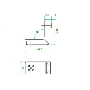 Window Hardware Steel Accessories Aluminum Corner Joints