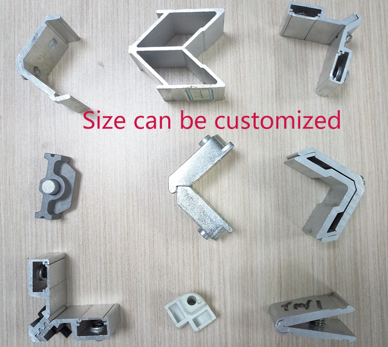 Window Profile Accessories Aluminum Zinc Alloy Window and Door Connector Corner Joint