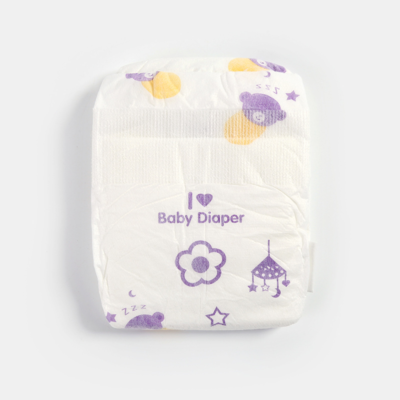 Free Sample High Quality Super Absorbent Breathable Infant Swaddlers Diapers Baby Nappies Disposable Baby Diaper In Bales