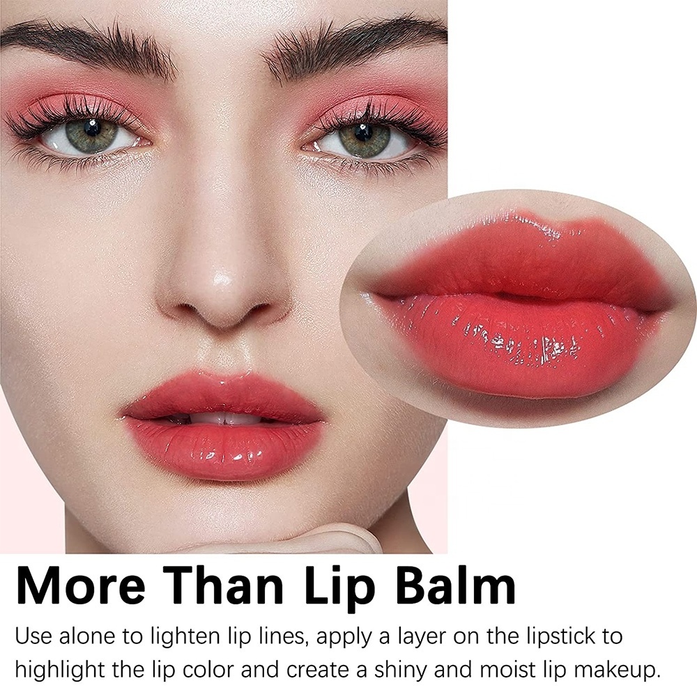 Private Label Hydrating Lip Gloss Moisturizer Lip Stain Organic Long-lasting Non-stick Cup Attractive Vegan Lip Balm Stick