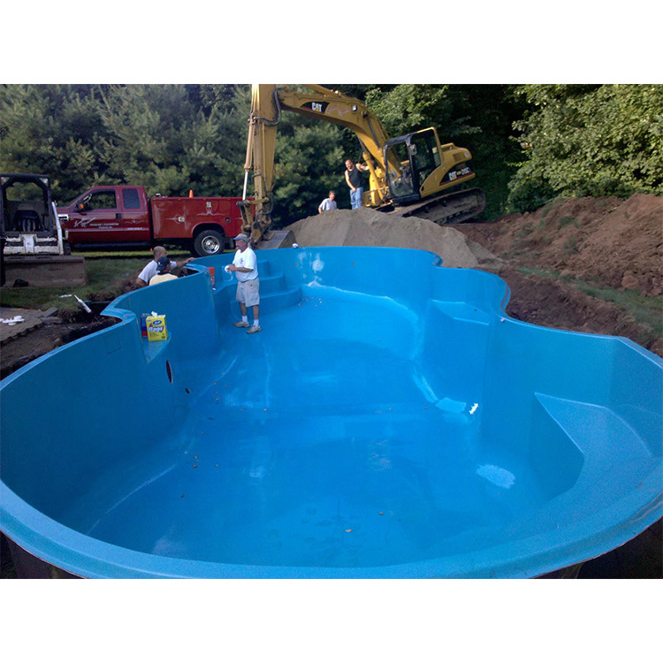 Fiber Glass Molded Plastic Swimming Pools Shell Fibreglass Pool Swimming kids swimming pool