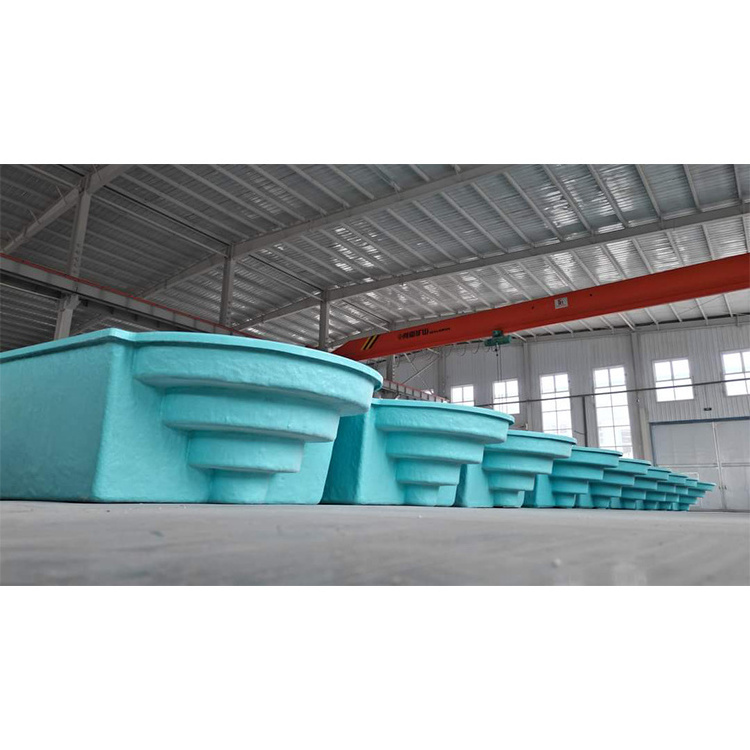 customized durable glass fiber rectangular other small above ground swimming diving pools FRP swimming pools