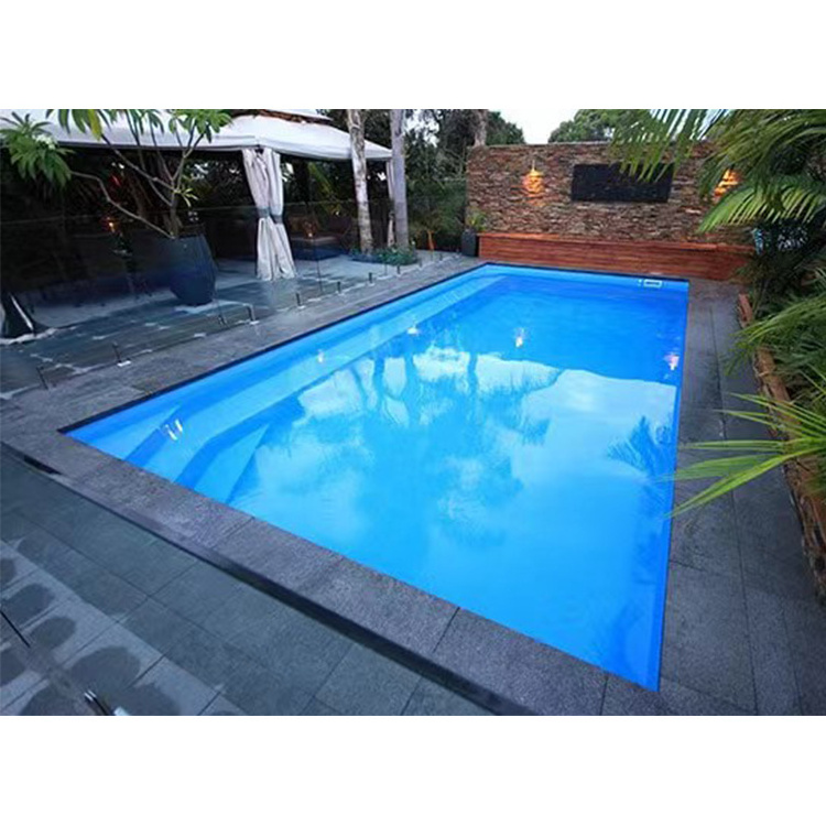 customized durable glass fiber rectangular other small above ground swimming diving pools FRP swimming pools