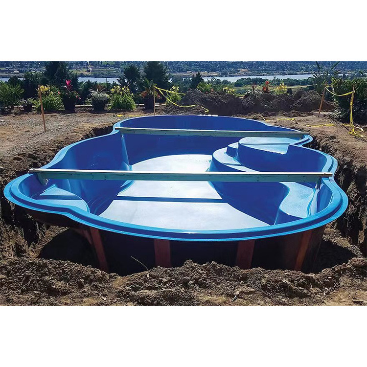 manufacturer wholesale low price customized fiberglass artificial swimming diving pool