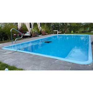 China fiberglass cylindrical ready artificial swimming pool diving pool