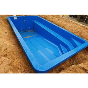 Modern home garden Fiberglass small pool spa Fiberglass outdoor indoor above-ground adult pool