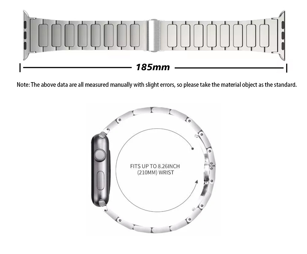 Anti-allergic Titanium metal watch Strap For iWatch 9 8 7 6 42/44/45mm Titanium alloy Band For Apple Watch Ultra 8 49mm