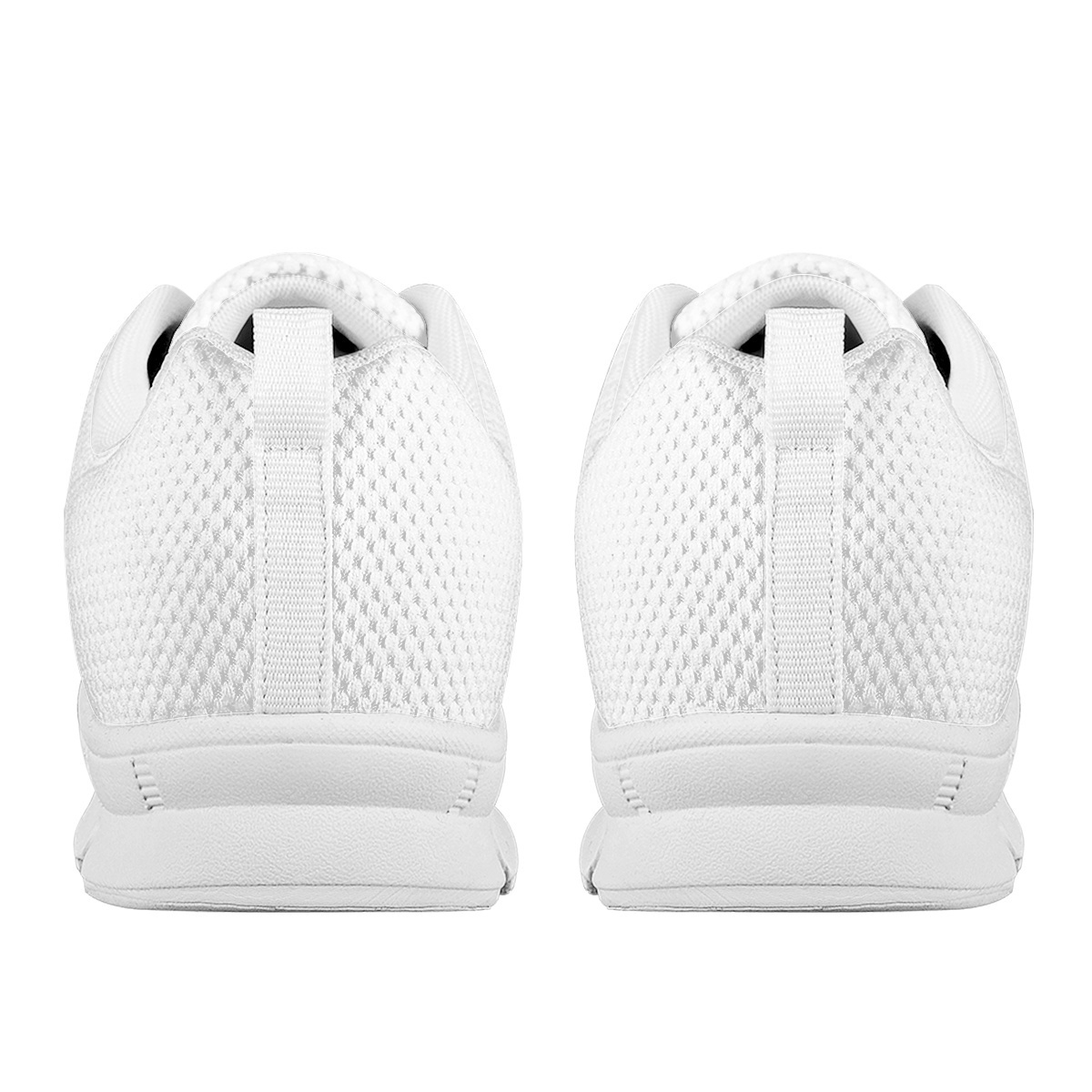 2022 white blank mesh sneakers print on demand man and woman running shoes promotional gift sublimation shoes