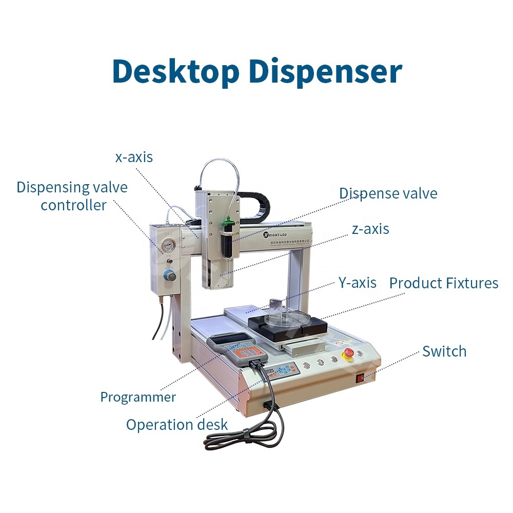 2023 Full Automatic UV Glue Dispenser Automatic Dispensing Robots