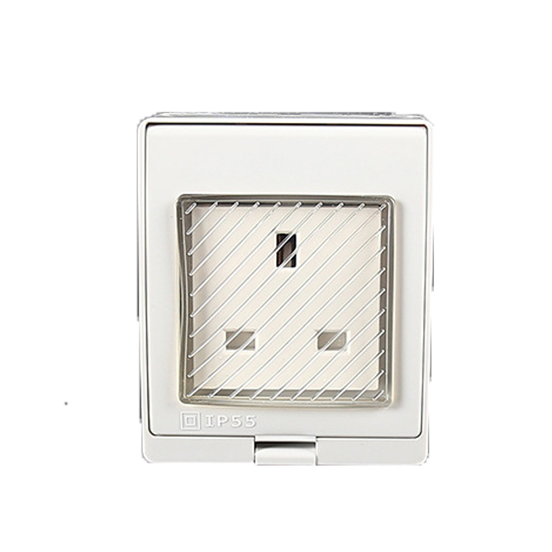 IP55  Double Single Sockets And Switches Box Electrical Ready Stock  Manufacturers 13A Europe Socket Switch  Wall Cover