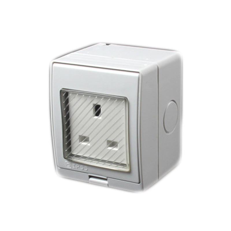 IP55  Double Single Sockets And Switches Box Electrical Ready Stock  Manufacturers 13A Europe Socket Switch  Wall Cover