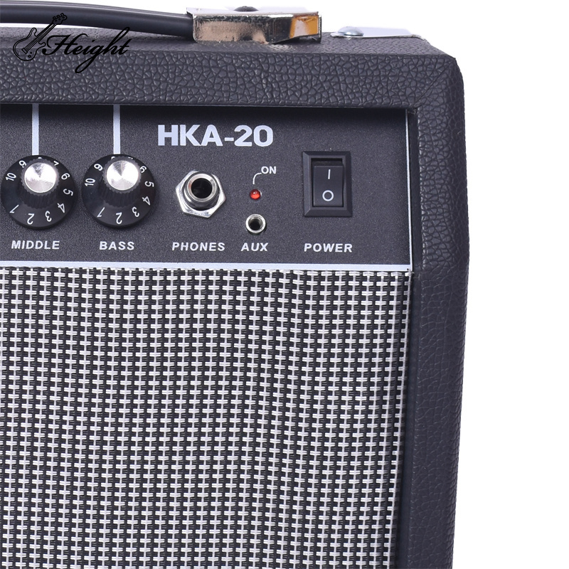 Bass Guitar Amplifier Combo Speaker 20w Portable Guitar Amplifier Speaker