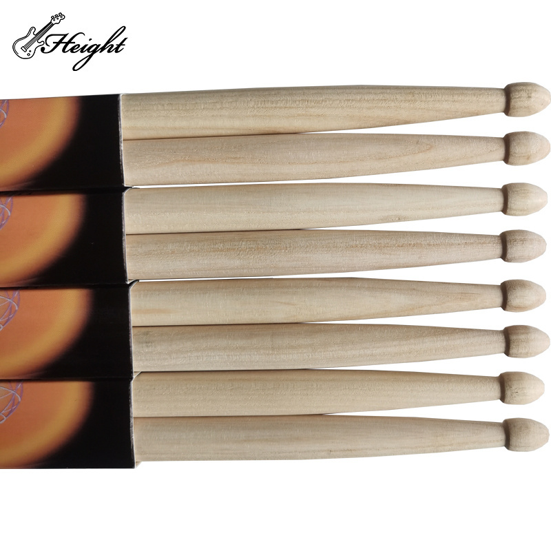 Domestic Hickory Percussion Accessories Drum Kit 5A/7A/5B/2B Sticks For Drum