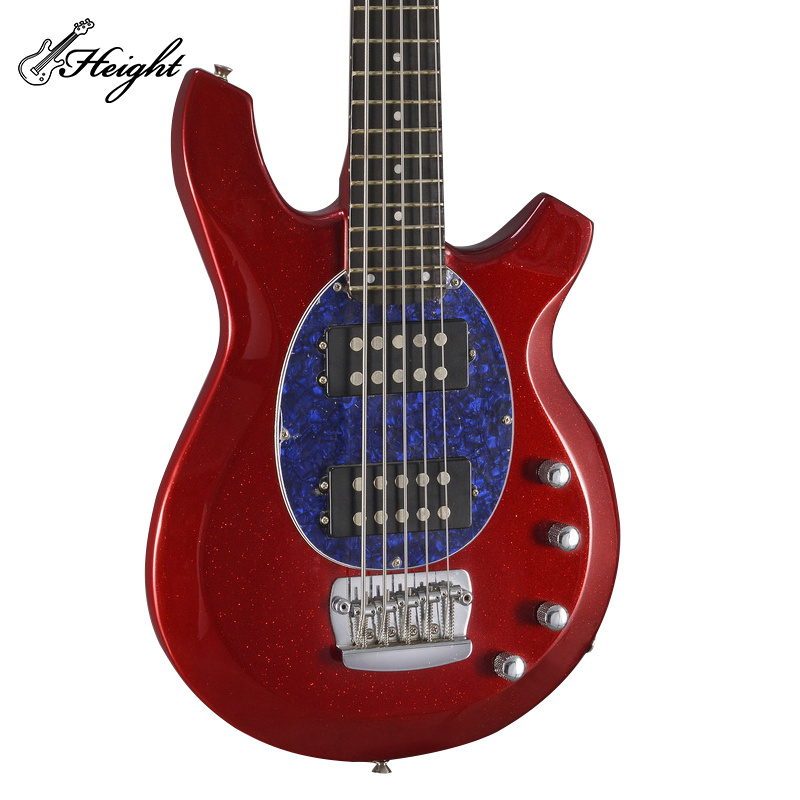 Electric musical instrument  technical wood fingerboard electric bass Electric Bass Guitar