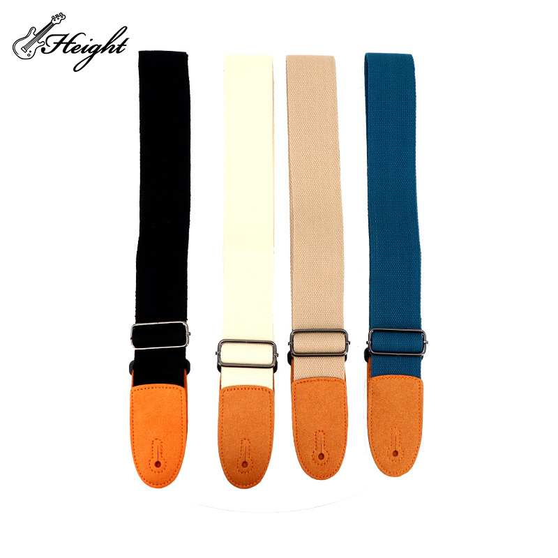 Customizable Logo And Color Guitar Straps For Electric Acoustic Guitar Adjustable Straps Polyester  Straps guitar accessories