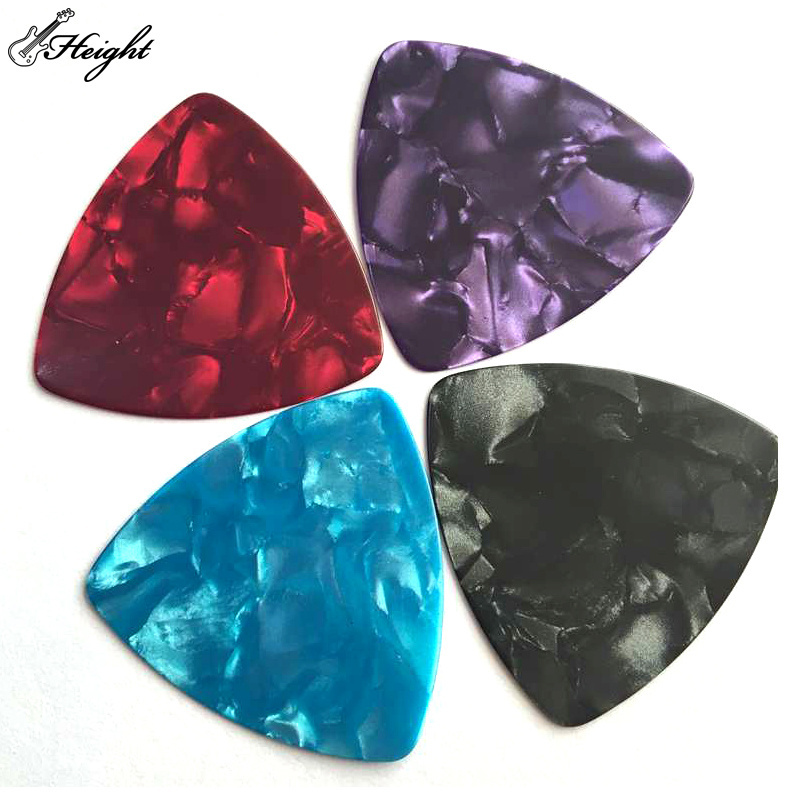 Acoustic guitar pickups 0.46mm 0.71mm 0.96mm 1.0mm 1.2mm Celluloid Material Custom Image OEM Guitar Pick Guitar Accessories