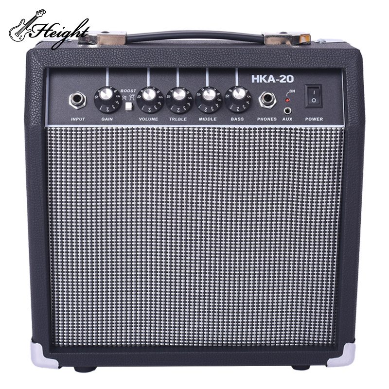 Bass Guitar Amplifier Combo Speaker 20w Portable Guitar Amplifier Speaker