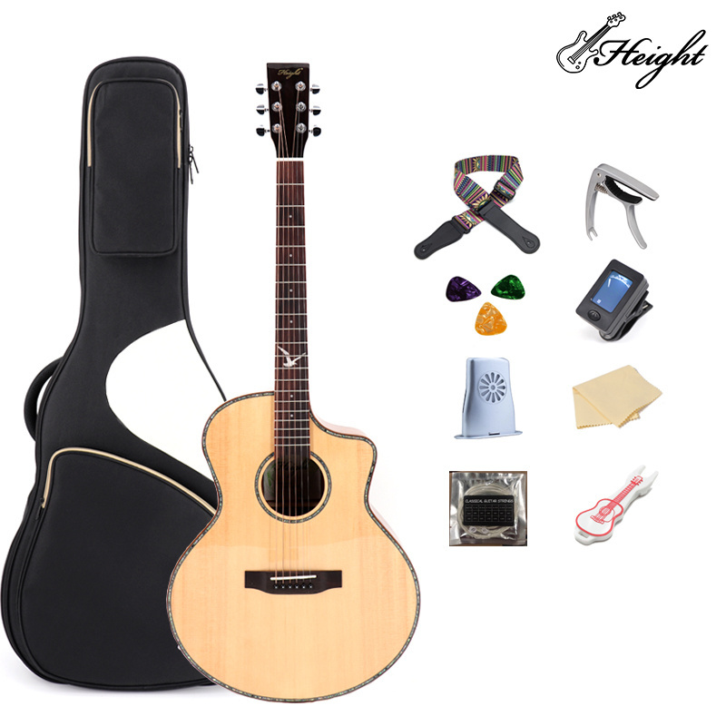 Wholesale Factory Bass wood 40/ 41Inches Acoustic Guitar