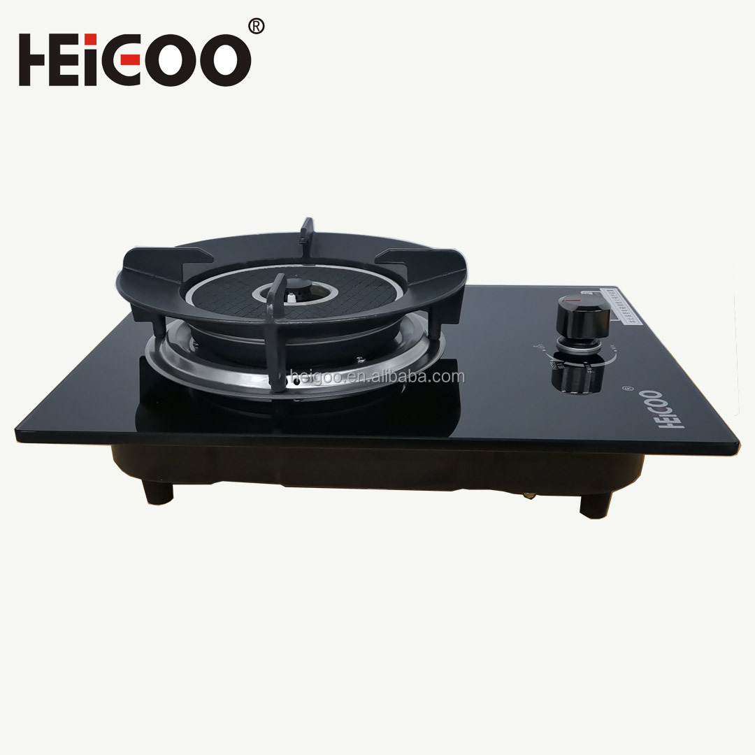 Top quality indoor portable burner single gas stove table stand