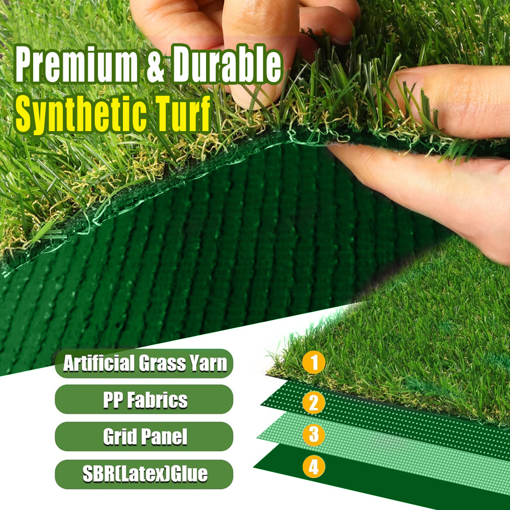 Football Field Golf Putting Mat Fake Green Grass Carpet Synthetic Turf Artificial Grass Roll Sports Flooring