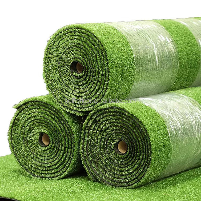 Easily Maintain Pet Friendly Indoor Plastic Mat Synthetic Grass Mat Dogs Artificial Turf Lawn