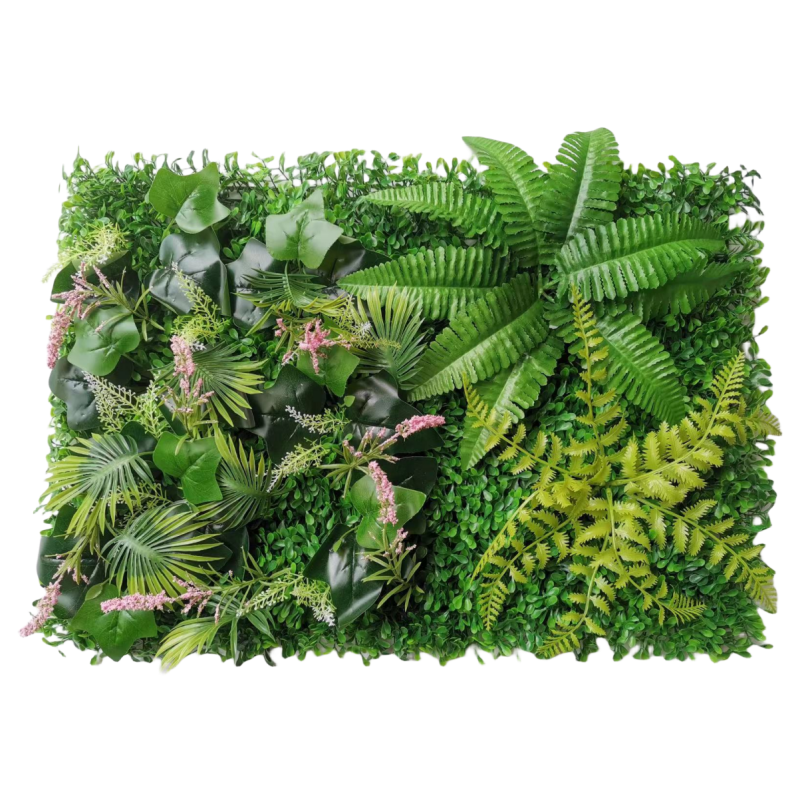 China artificial plant wall panel 40*60cm plant wall greenery backdrop artificial plant wall