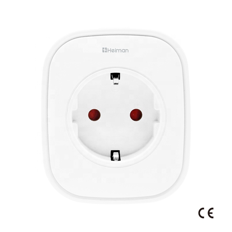 EU Standard Smart Metering Plug Enclosure Smart Power Socket Plug Energy Meter with Energy Monitoring