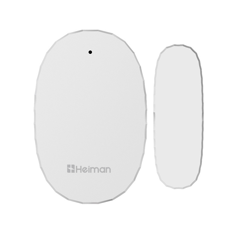 Heiman Mini Wireless Protocol Matter Over Thread Door Contact Smart Door Magnetic Sensor For Home Security