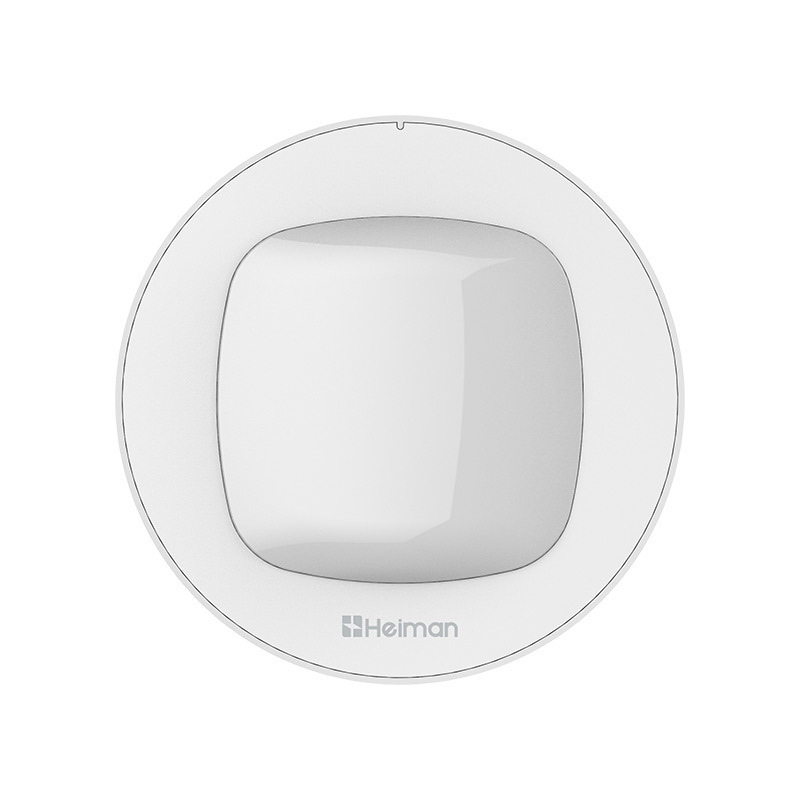 Heiman white color detector de humo wall mount human presence sensor wireless tuya wifi motion sensor with battery